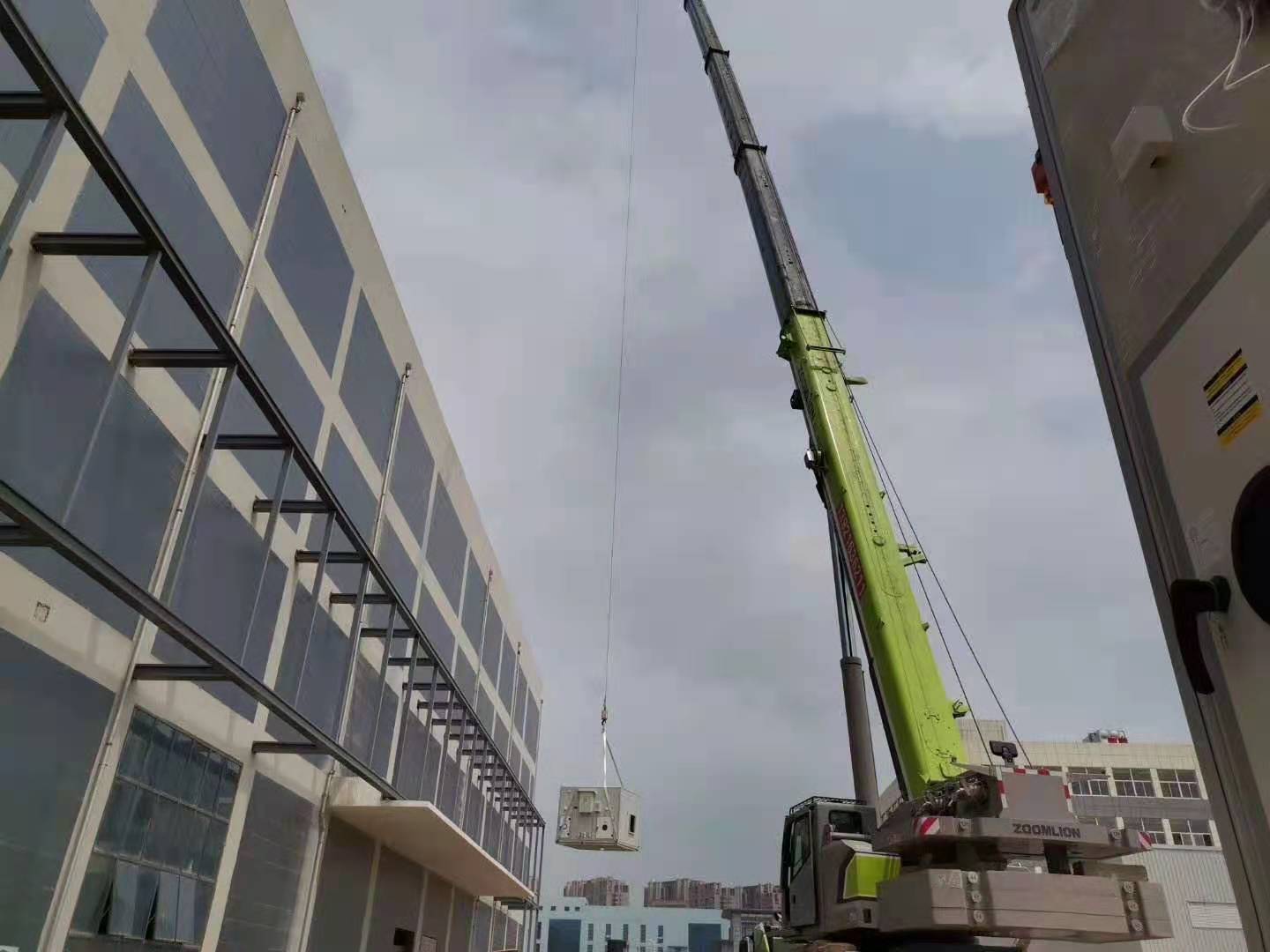 阿里巴巴2期新风系统施工